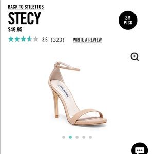 Steve Madden “Stecy” steeply heels